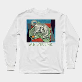 The Cat by Jean Metzinger Long Sleeve T-Shirt